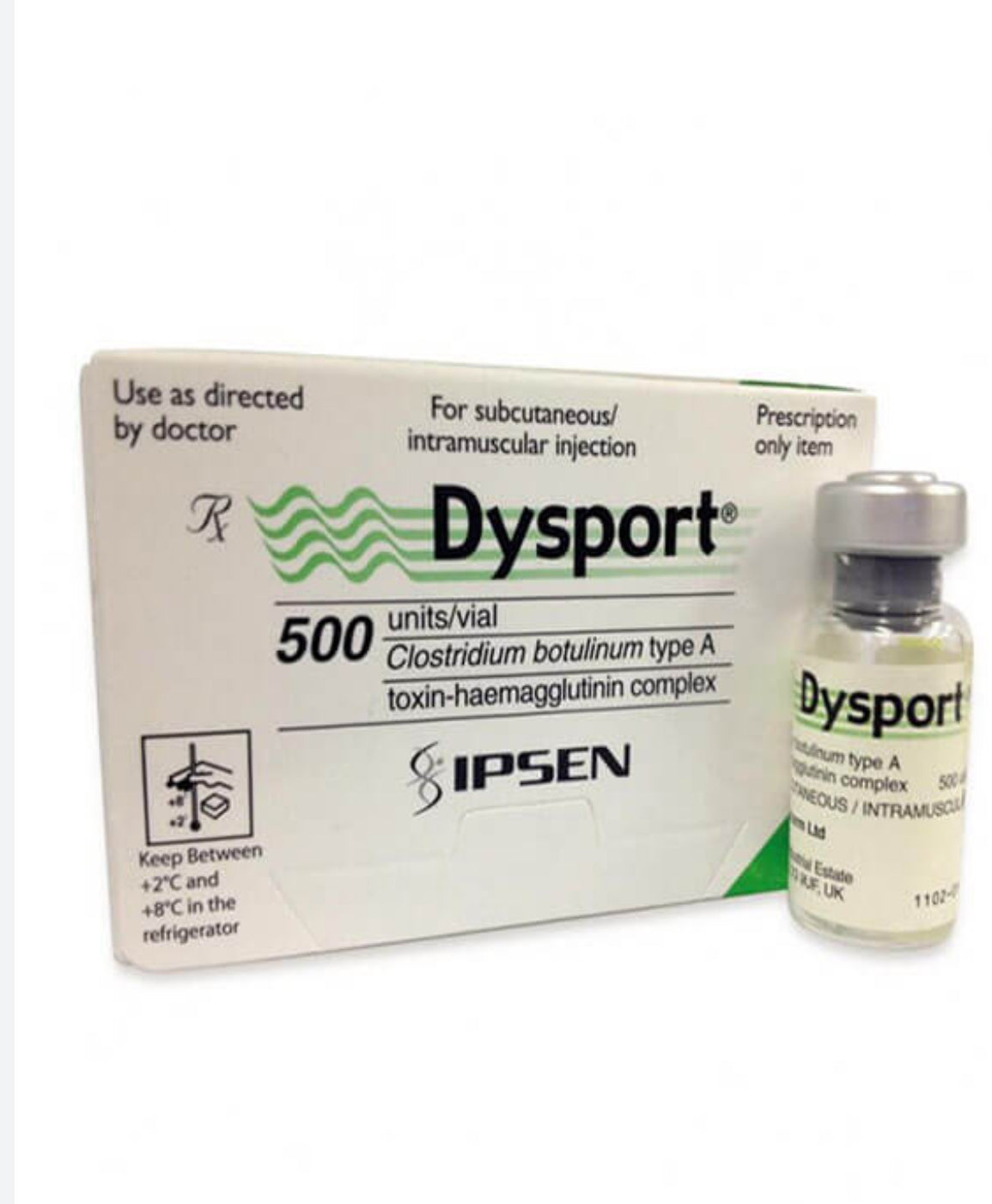 Dysport 500 units