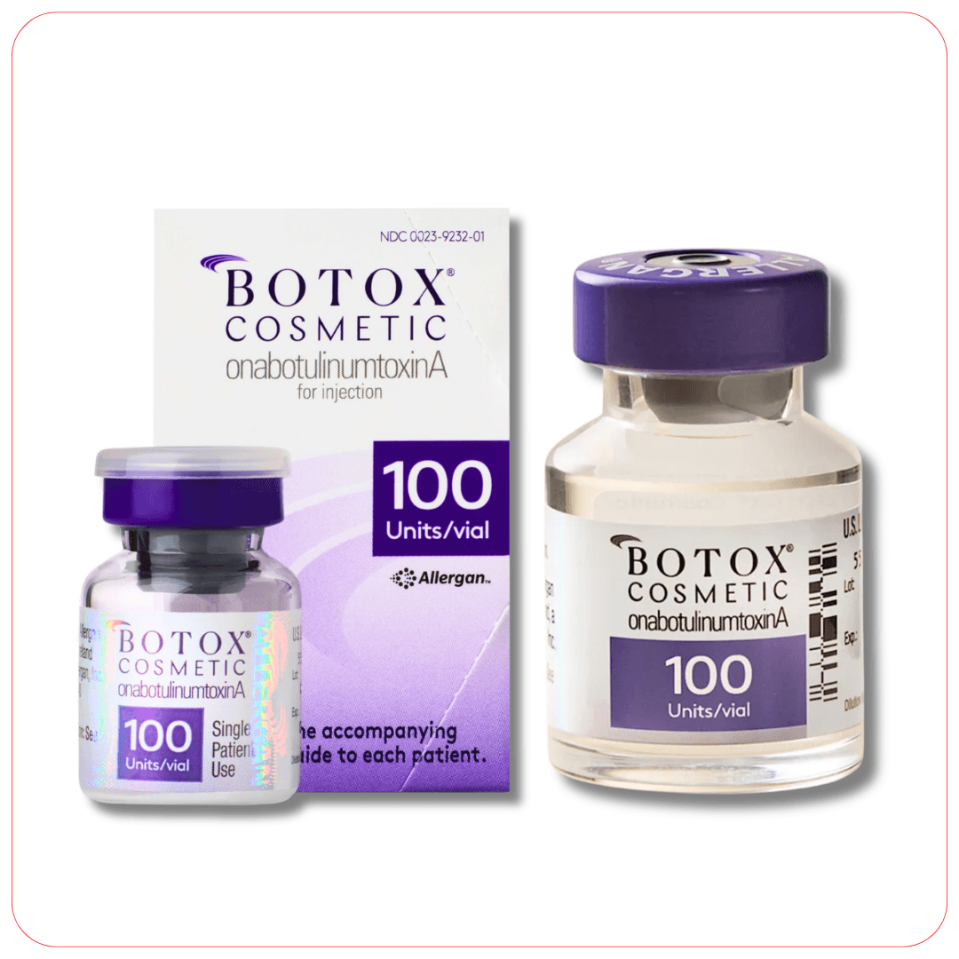 Botox Cosmetics onabotulinumtoxinA 100 Units/Vial